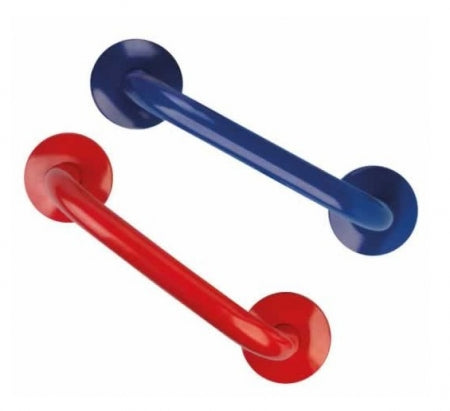 Rainbow Powder Coated Grab Rail - 600mm - Red