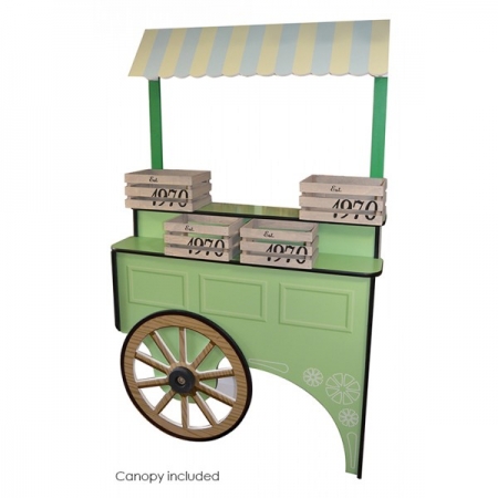 Market Barrow with Canopy - Static