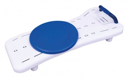 Width Adjustable Bath Board with Integral Handle and Seat